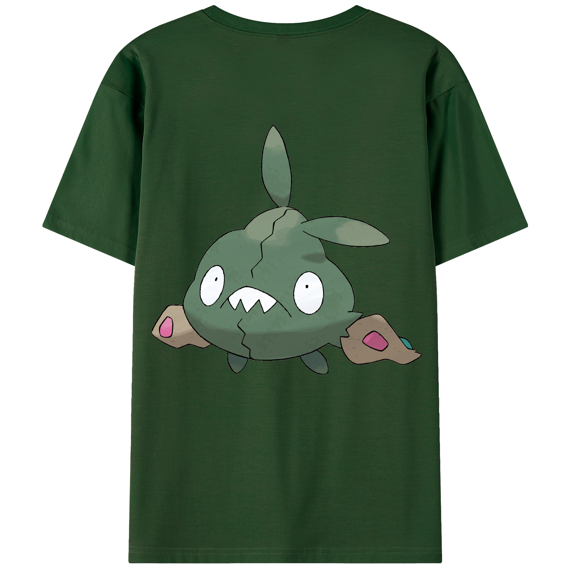 （画像用） ポケットモンスター Pokémon 綿100％半袖Tシャツ（背面プリント）